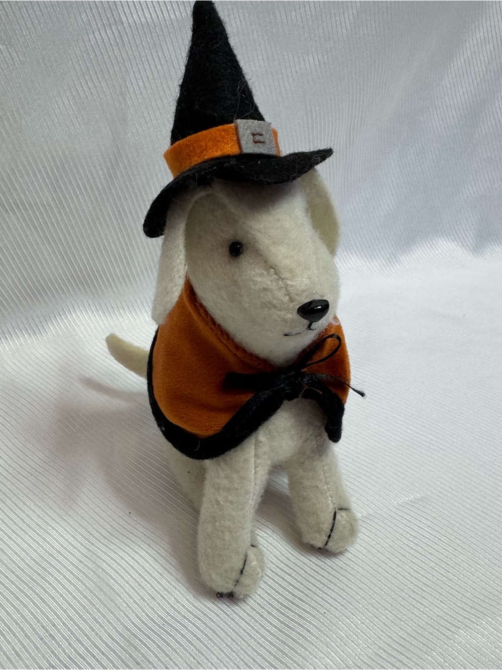 Target Halloween 2024 Small Fabric Felt Witch Dog Figurine